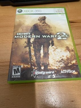 Call of Duty: Modern Warfare 2 MW2 Microsoft Xbox 360 Tested Works Video Game